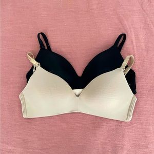 Bundle of Two Target Auden Nursing Bras Wirefree 36 B